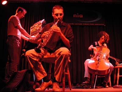 Steven Sauve, Robert Hoare & cheryl o - photo by Jamie Todd